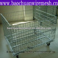 Competitive price small metal mesh container(manufacturer)